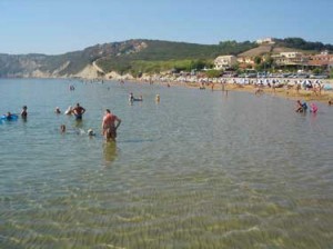 Arillas spiaggia