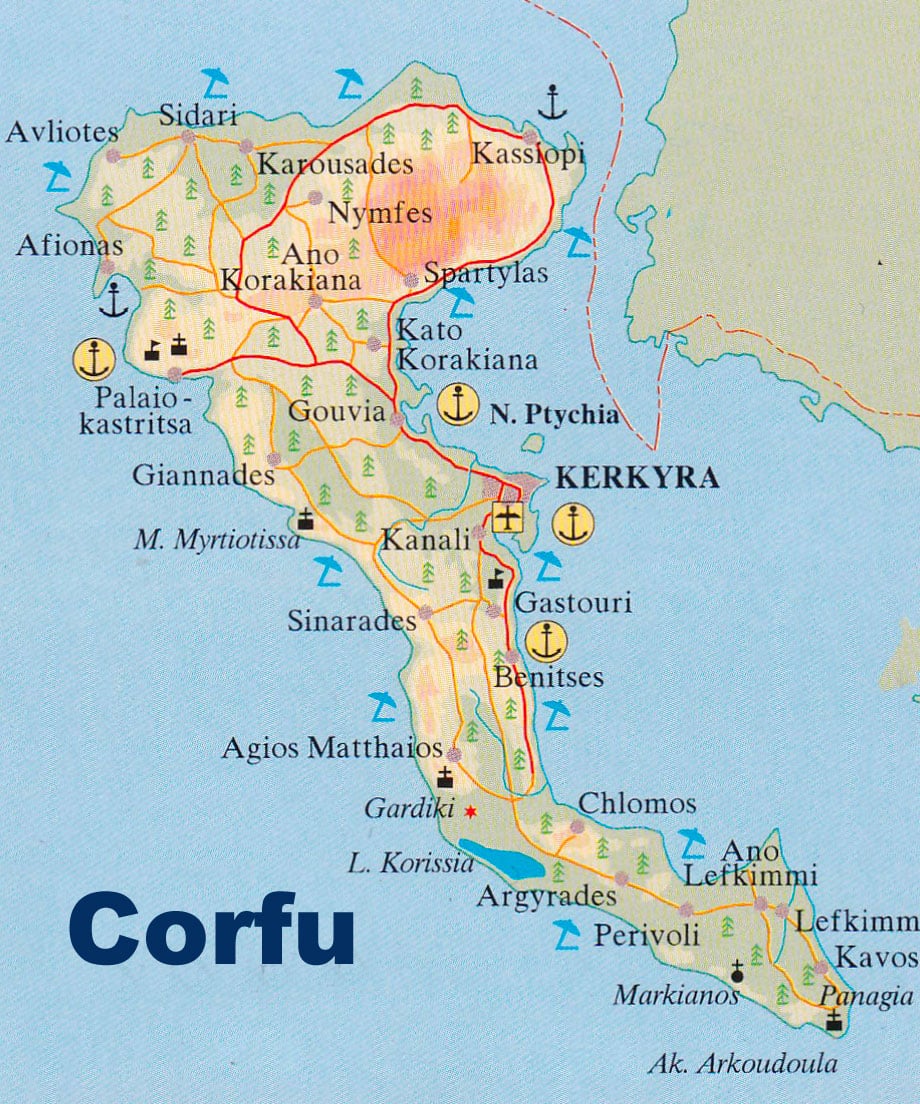 Corfu Mappa